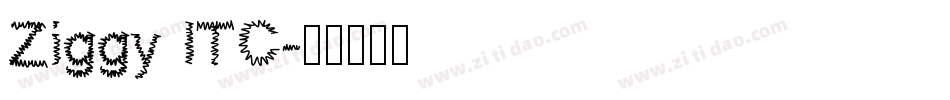 Ziggy ITC字体转换